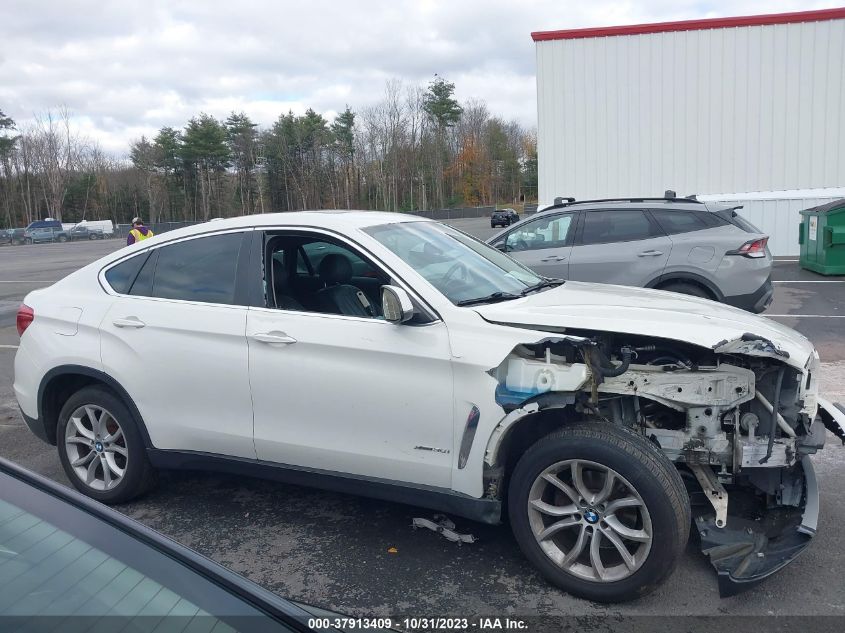 2015 BMW X6 xDrive35I VIN: 5UXKU2C53F0F95131 Lot: 37913409