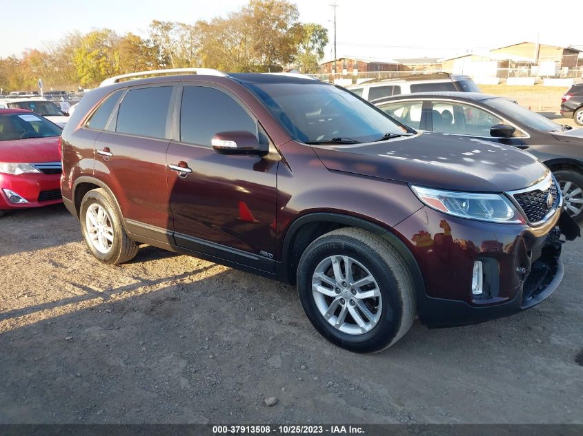 2014 Kia Sorento Lx VIN: 5XYKTCA61EG476666 Lot: 37913508