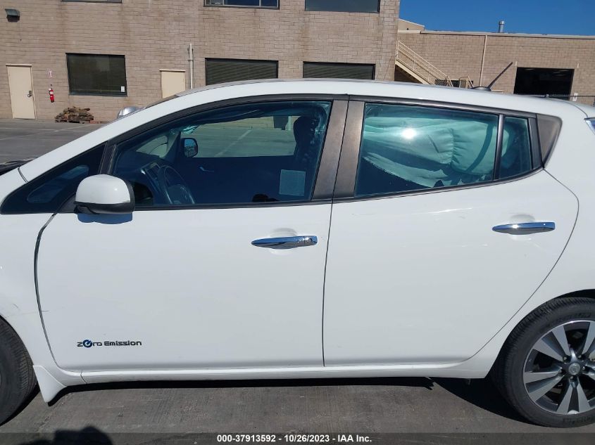 2015 Nissan Leaf Sv VIN: 1N4AZ0CPXFC318563 Lot: 37913592