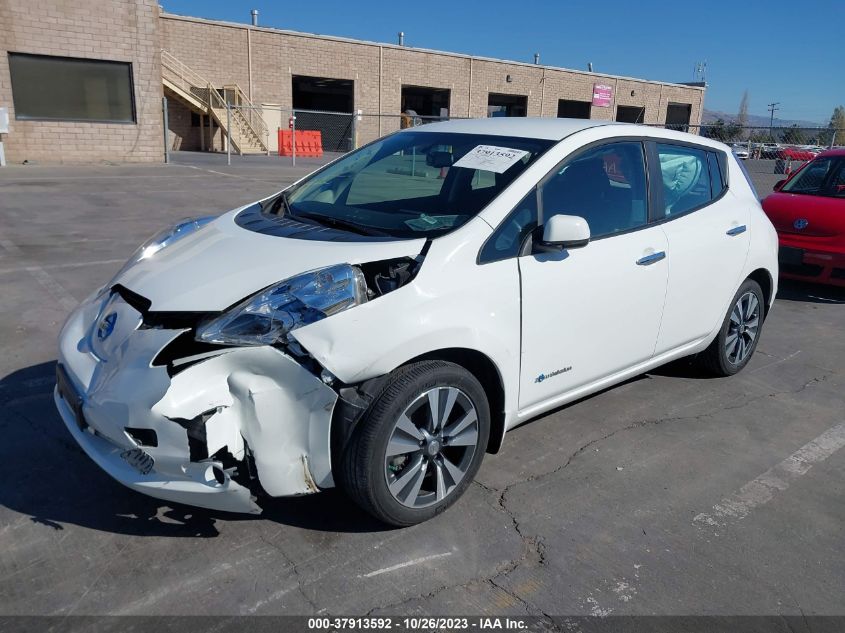 2015 Nissan Leaf Sv VIN: 1N4AZ0CPXFC318563 Lot: 37913592