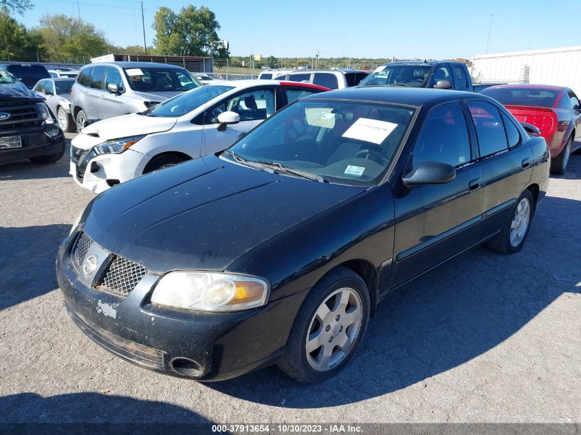 2006 Nissan Sentra 1.8 S VIN: 3N1CB51D06L569659 Lot: 37913654