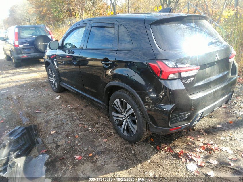 2020 Mitsubishi Outlander Sport Es 2.0/Se 2.0 VIN: JA4AR3AUXLU023449 Lot: 37913878