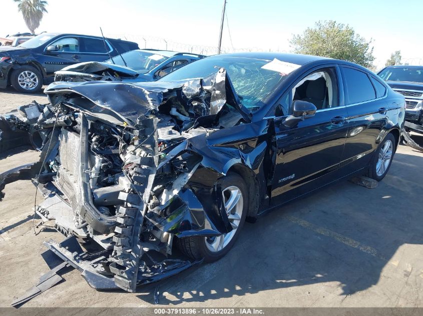 2018 Ford Fusion Hybrid Se VIN: 3FA6P0LU2JR253641 Lot: 37913896