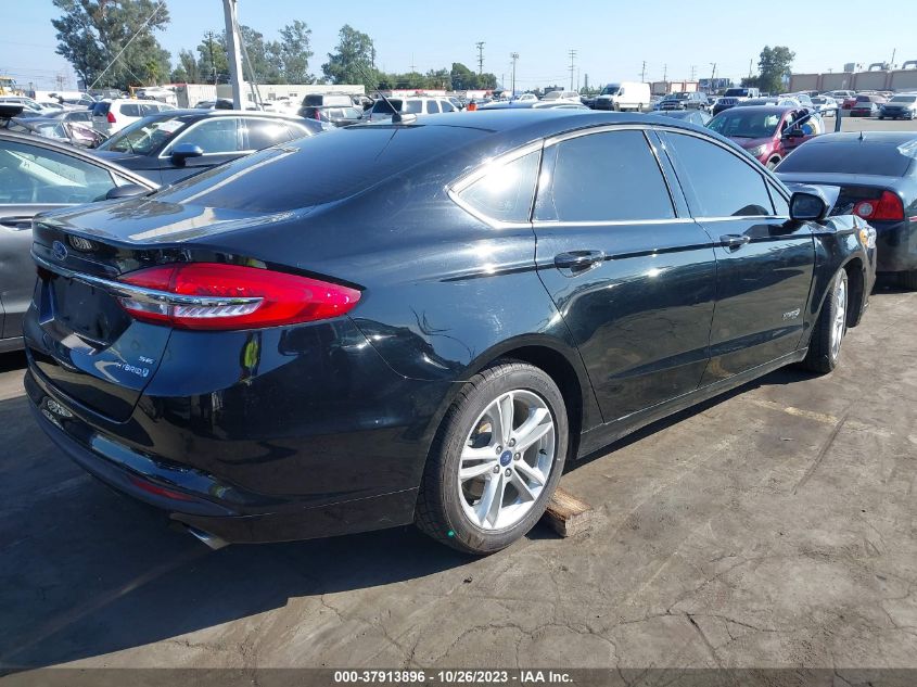 2018 Ford Fusion Hybrid Se VIN: 3FA6P0LU2JR253641 Lot: 37913896