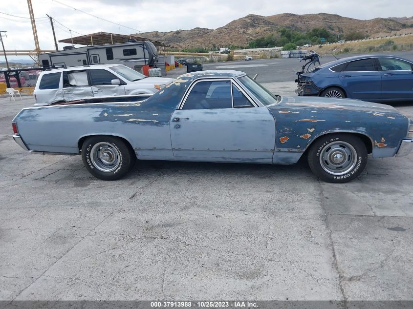 1971 Chevrolet El Camino VIN: 136801L138001 Lot: 37913988