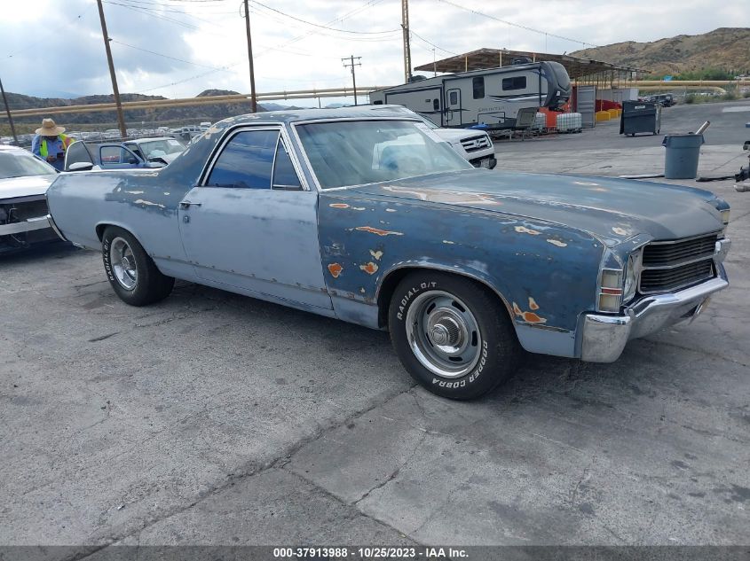 1971 Chevrolet El Camino VIN: 136801L138001 Lot: 37913988