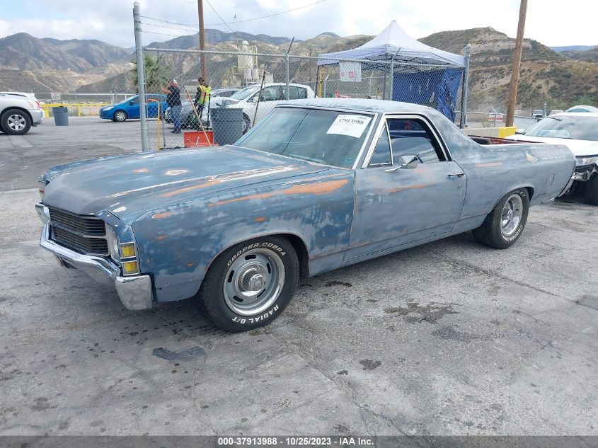 1971 Chevrolet El Camino VIN: 136801L138001 Lot: 37913988