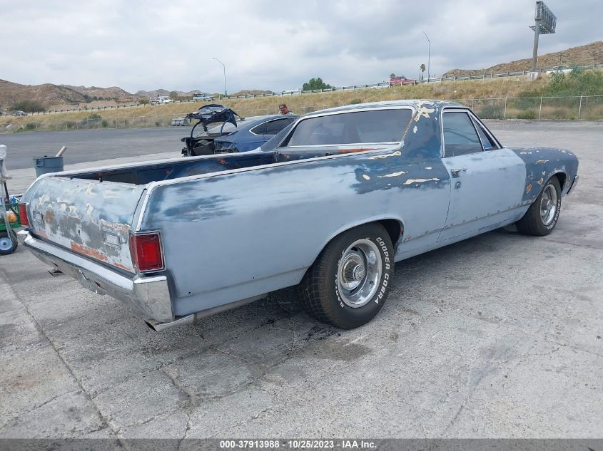 1971 Chevrolet El Camino VIN: 136801L138001 Lot: 37913988