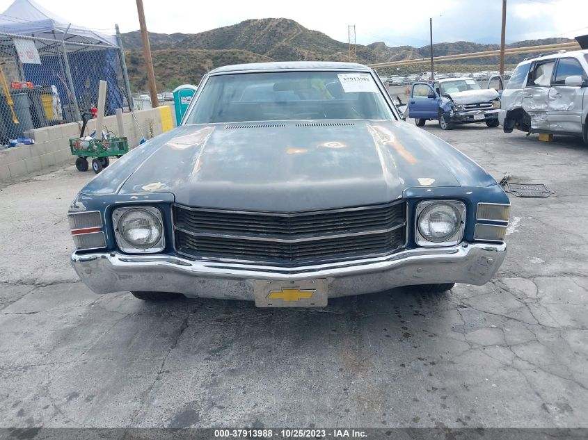 1971 Chevrolet El Camino VIN: 136801L138001 Lot: 37913988