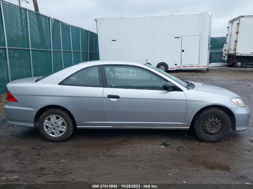 2005 Honda Civic Cpe Vp VIN: 1HGEM221X5L070141 Lot: 37913992