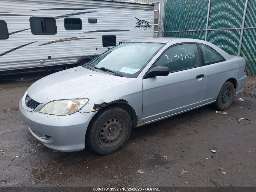 2005 Honda Civic Cpe Vp VIN: 1HGEM221X5L070141 Lot: 37913992