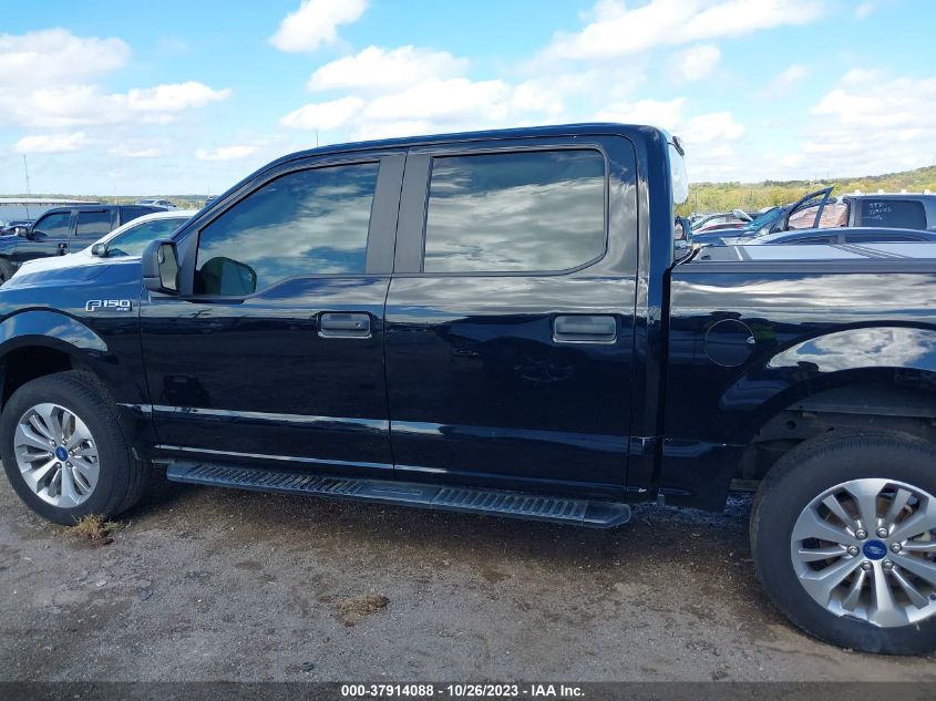 2018 Ford F-150 Xl/Xlt/Lariat VIN: 1FTEW1EP1JKF27194 Lot: 37914088