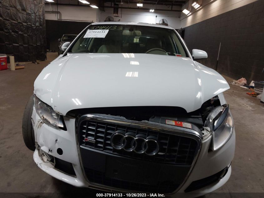 2008 Audi A4 2.0T VIN: WAUDF78E28A068568 Lot: 37914133