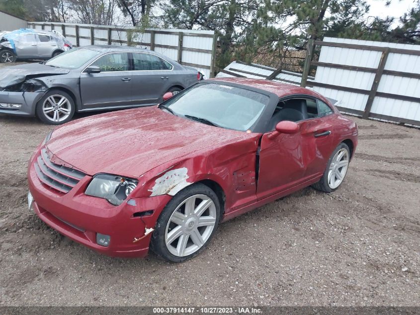 2004 Chrysler Crossfire VIN: 1C3AN69L94X024160 Lot: 37914147