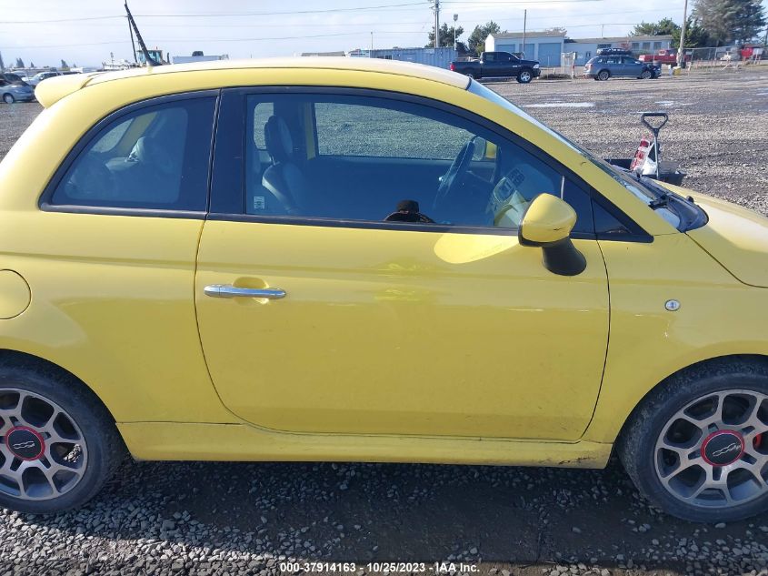 2014 Fiat 500 Sport VIN: 3GTU2VEC0EG454666 Lot: 37914163