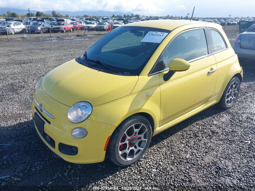 2014 Fiat 500 Sport VIN: 3GTU2VEC0EG454666 Lot: 37914163