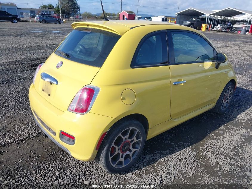 2014 Fiat 500 Sport VIN: 3GTU2VEC0EG454666 Lot: 37914163