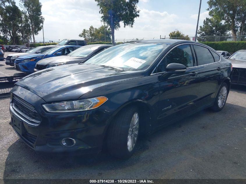 2013 Ford Fusion Se Hybrid VIN: 3FA6P0LU5DR219388 Lot: 37914238