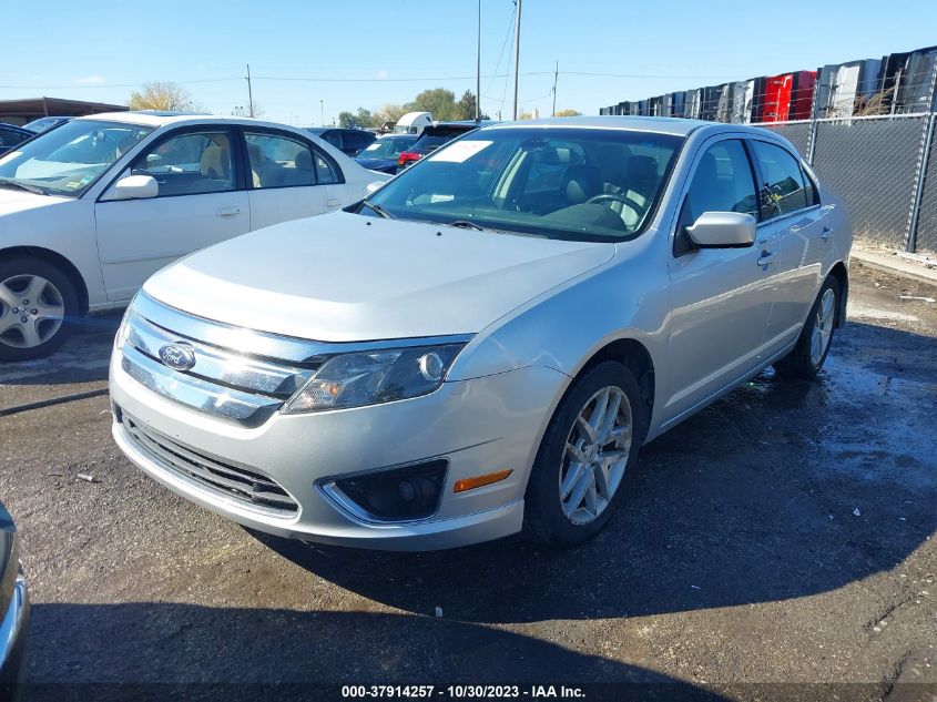 2012 Ford Fusion Sel VIN: 3FAHP0JA9CR309482 Lot: 37914257