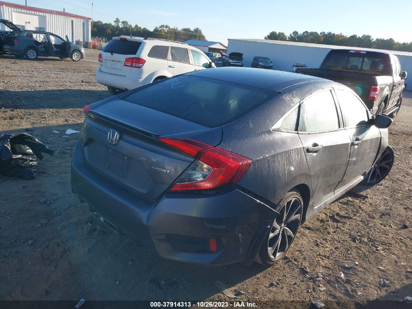 2019 Honda Civic Sedan Sport VIN: 2HGFC2F82KH581186 Lot: 37914313