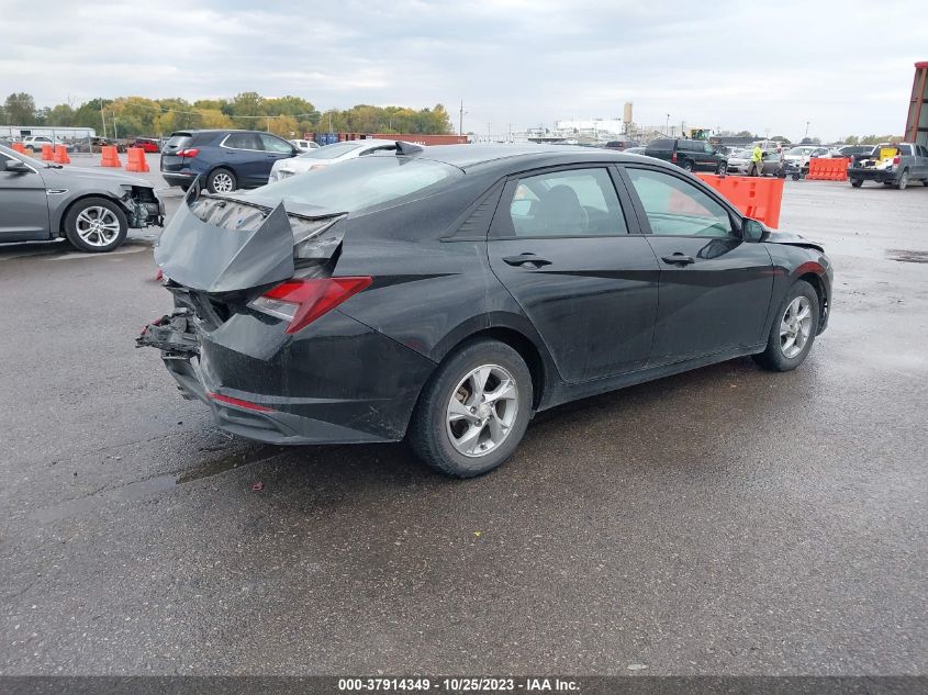 2022 Hyundai Elantra Se VIN: KMHLL4AG6NU259949 Lot: 37914349