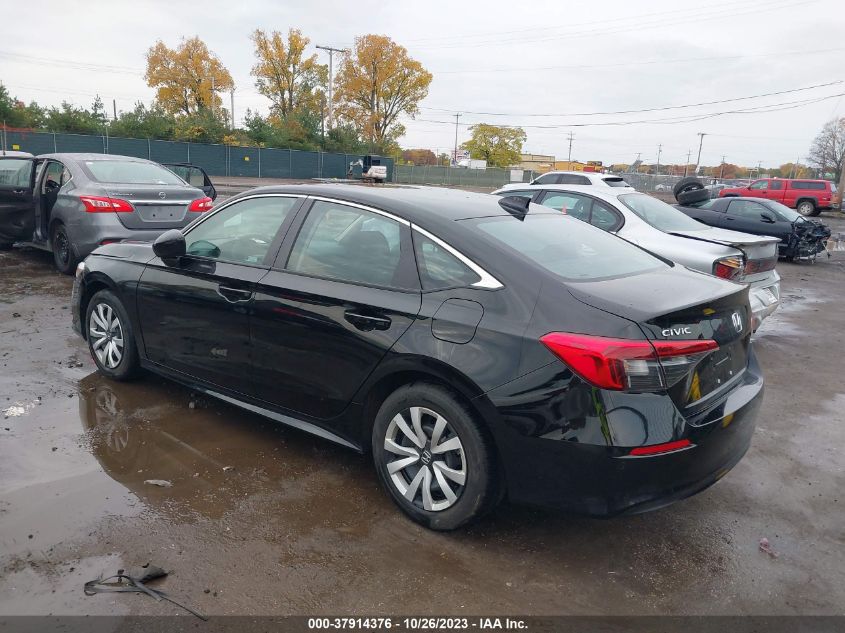 2024 Honda Civic Sedan Lx VIN: 2HGFE2F28RH501812 Lot: 37914376