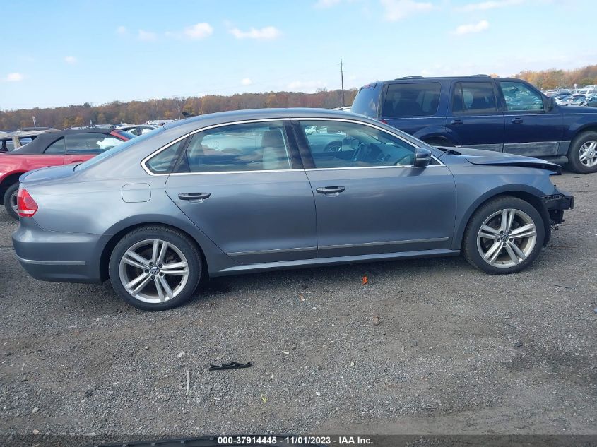 2013 Volkswagen Passat Tdi Sel Premium VIN: 1VWCN7A3XDC143443 Lot: 37914445