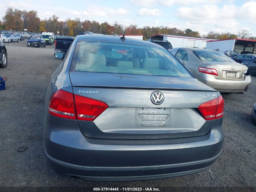 2013 Volkswagen Passat Tdi Sel Premium VIN: 1VWCN7A3XDC143443 Lot: 37914445