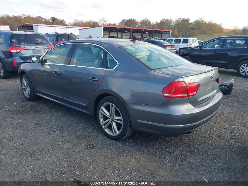 2013 Volkswagen Passat Tdi Sel Premium VIN: 1VWCN7A3XDC143443 Lot: 37914445