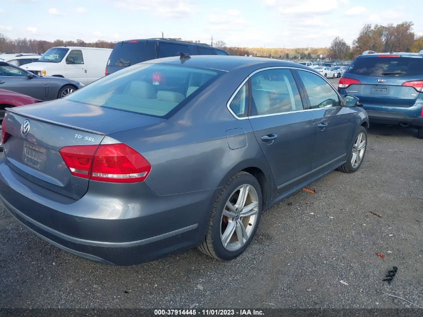 2013 Volkswagen Passat Tdi Sel Premium VIN: 1VWCN7A3XDC143443 Lot: 37914445