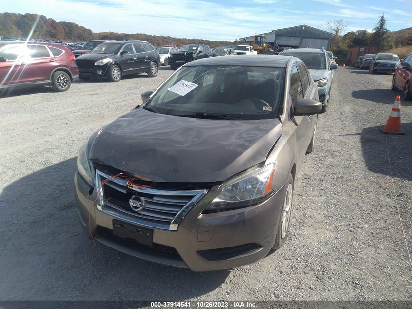 2015 Nissan Sentra Sv VIN: 3N1AB7AP9FL664895 Lot: 37914541