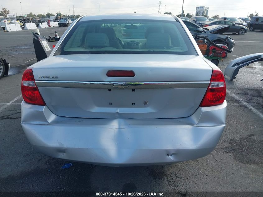 2005 Chevrolet Malibu Base VIN: 1G1ZS52F35F282826 Lot: 37914545