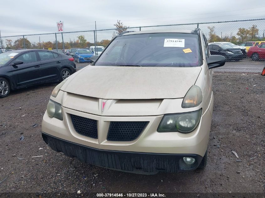 2003 Pontiac Aztek VIN: 3G7DA03E13S524761 Lot: 37914546