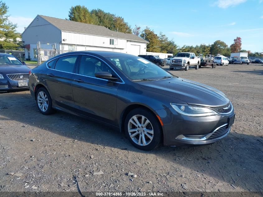 2015 Chrysler 200 Limited VIN: 1C3CCCAB0FN640635 Lot: 37914585