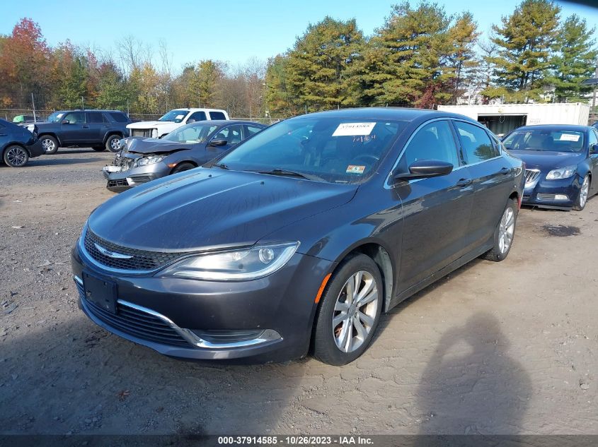 2015 Chrysler 200 Limited VIN: 1C3CCCAB0FN640635 Lot: 37914585