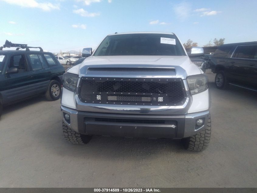 2016 Toyota Tundra 4Wd Truck Platinum/1794 VIN: 5TFAY5F14GX509262 Lot: 37914589