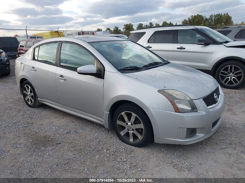 2012 Nissan Sentra 2.0 Sr VIN: 3N1AB6AP8CL612227 Lot: 37914594