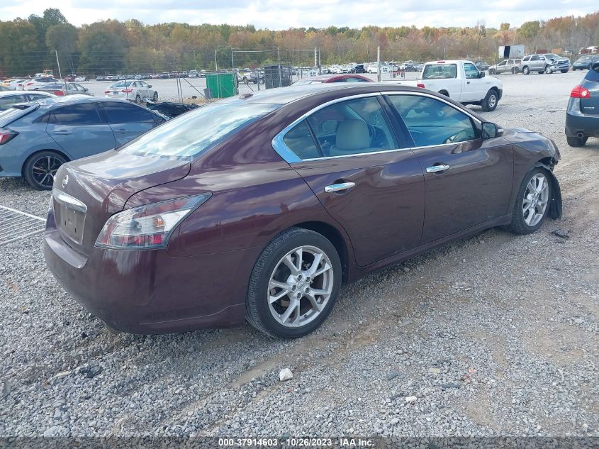 2014 Nissan Maxima 3.5 Sv VIN: 1N4AA5AP4EC435240 Lot: 37914603