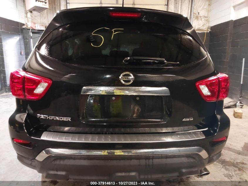 2017 Nissan Pathfinder S VIN: 5N1DR2MM6HC655625 Lot: 37914613