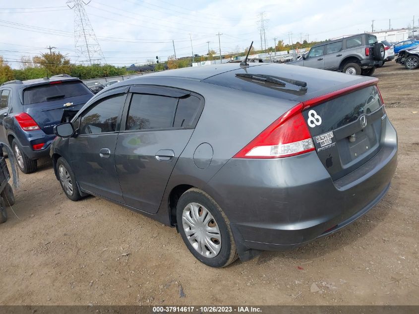 2011 Honda Insight VIN: JHMZE2H3XBS000757 Lot: 37914617