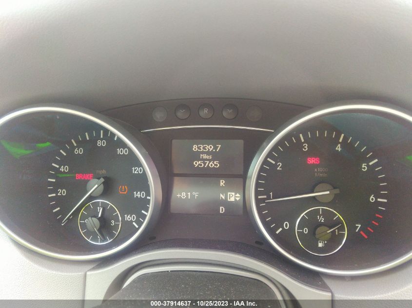 2011 Mercedes-Benz M-Class Ml 350 VIN: 4JGBB8GB9BA672107 Lot: 37914637