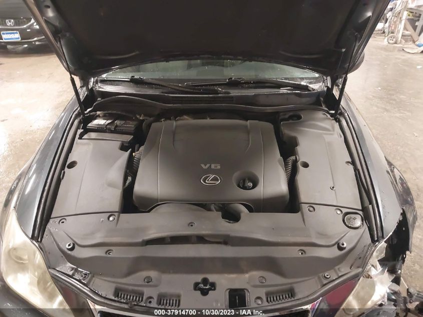 2007 Lexus Is 250 VIN: JTHCK262575012829 Lot: 37914700