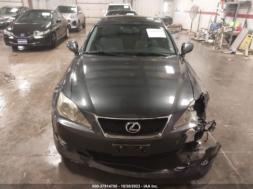 2007 Lexus Is 250 VIN: JTHCK262575012829 Lot: 37914700