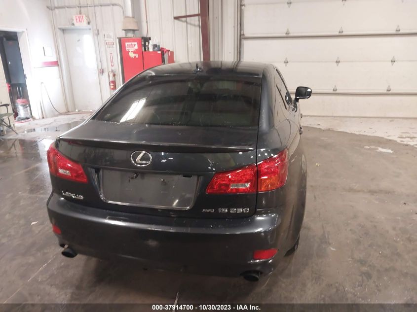 2007 Lexus Is 250 VIN: JTHCK262575012829 Lot: 37914700