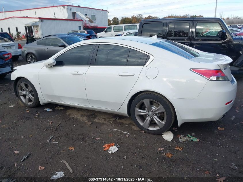 2012 Acura Tl Advance Auto VIN: 19UUA8F72CA027671 Lot: 37914842