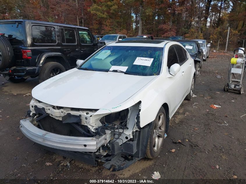 2012 Acura Tl Advance Auto VIN: 19UUA8F72CA027671 Lot: 37914842