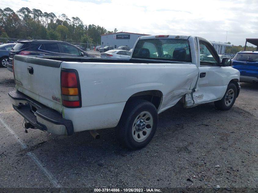 2007 GMC Sierra 1500 Work Truck VIN: 3GTEC14X97G185181 Lot: 37914886