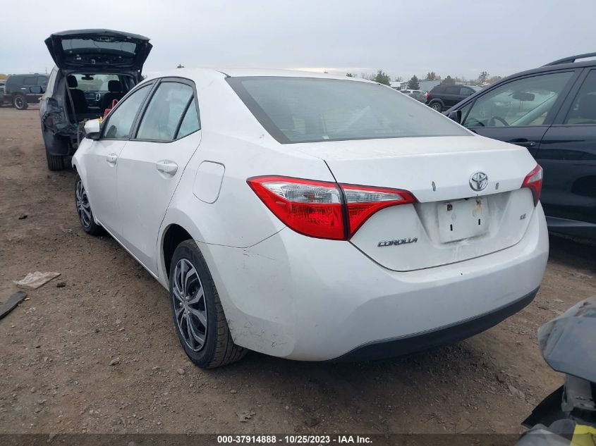 2014 Toyota Corolla L/Le/S/S Plus/Le Plus VIN: 5YFBURHE8EP054001 Lot: 37914888