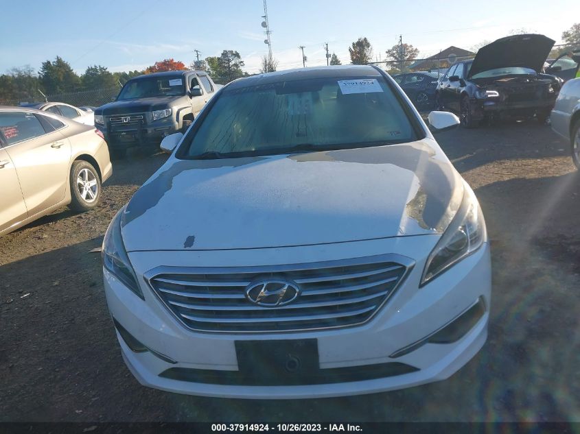 2017 Hyundai Sonata Eco VIN: 5NPE24AA5HH445878 Lot: 37914924