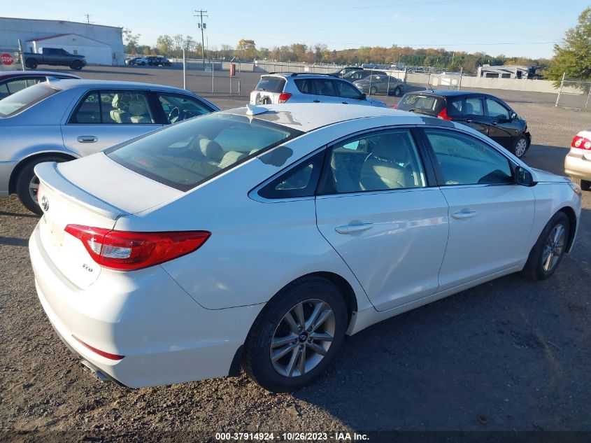 2017 Hyundai Sonata Eco VIN: 5NPE24AA5HH445878 Lot: 37914924